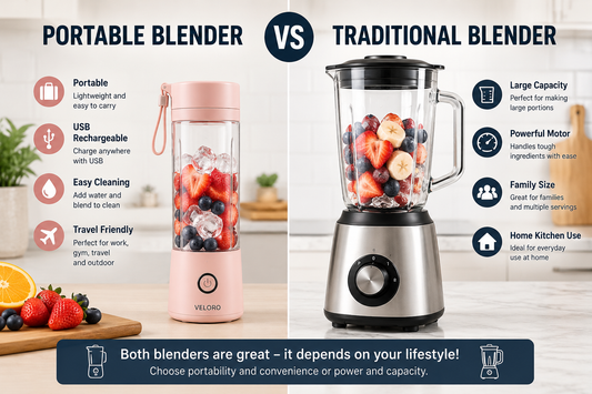 Portable Blender vs Traditional Blender: Which One Is Better?