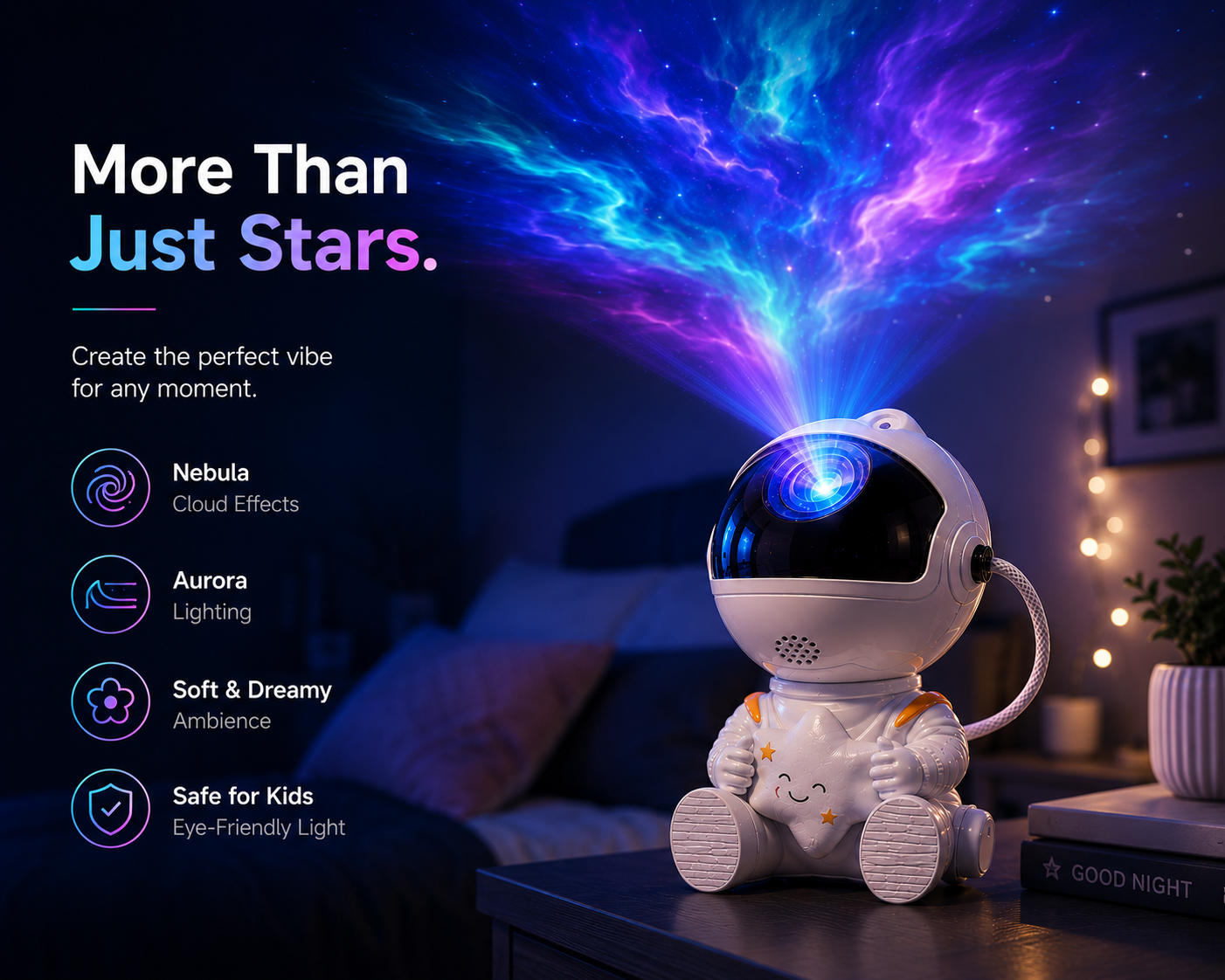 Astronaut Galaxy Projector