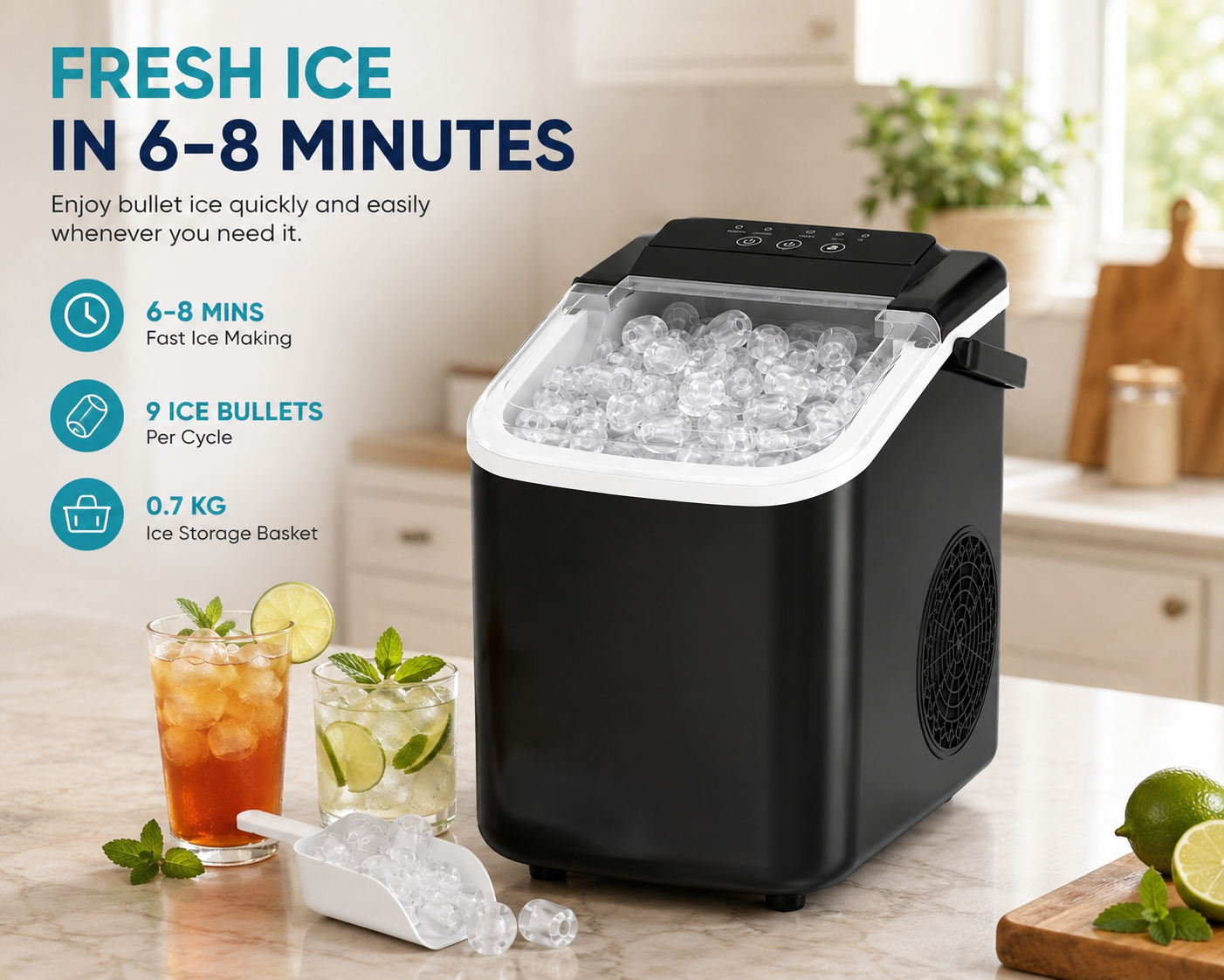 Veloro™ ArcticFlow Ice Maker™ ❄️