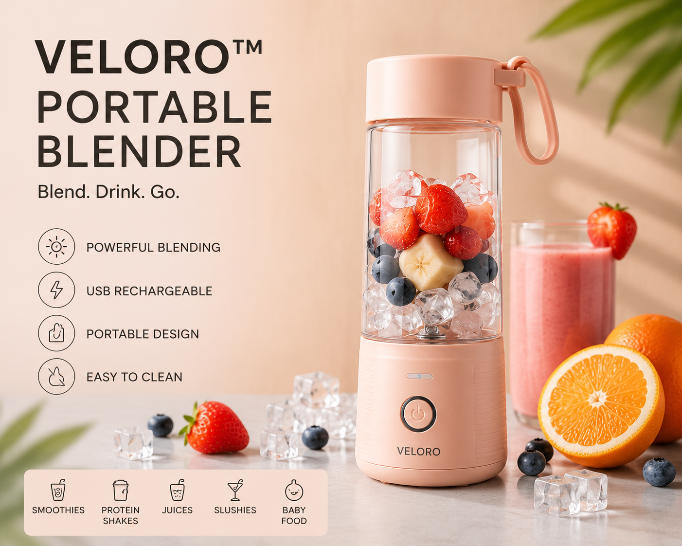 Veloro™ Portable Blender