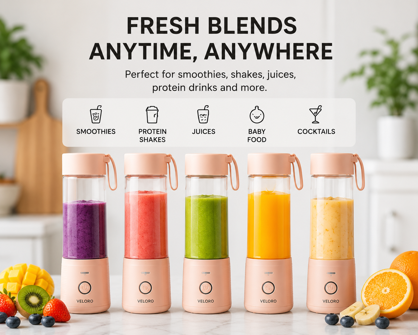 Veloro™ Portable Blender